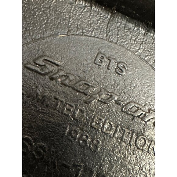 Snap-On Limited Edition 1983 Solid Brass Belt Buckle "Leading The Way" - Picture 6 of 7